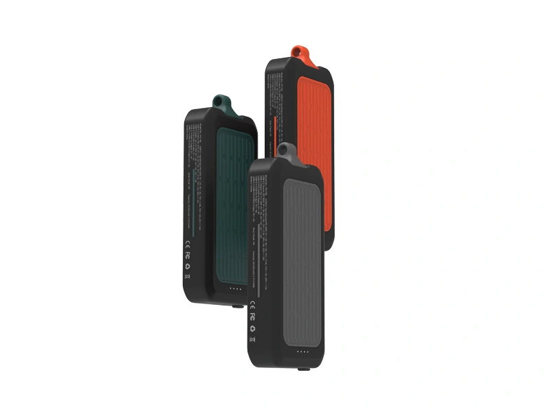 18000mAh Waterproof Power Bank with Solar Panel（IP67）