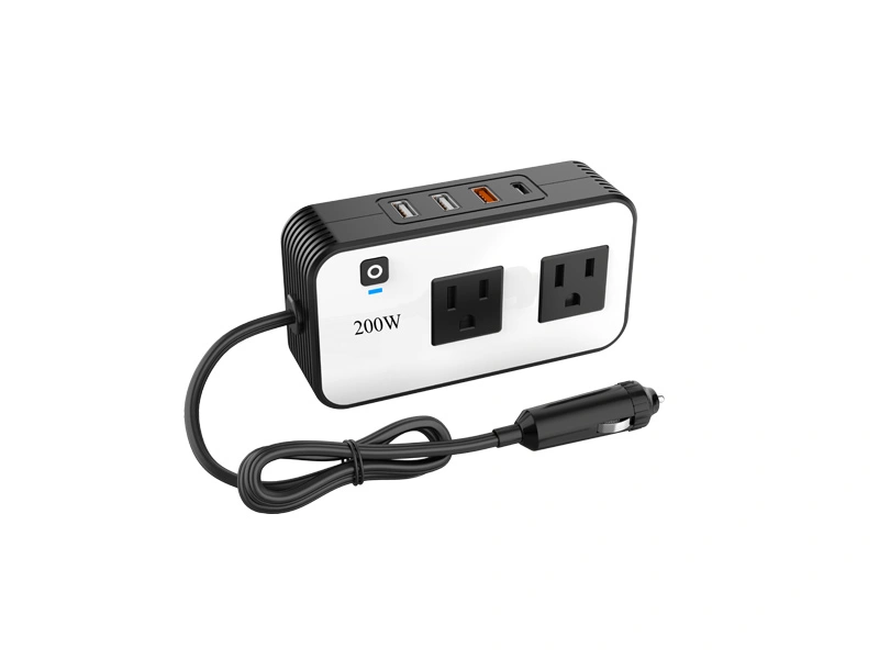 200W Multifunctional Car Power Inverter